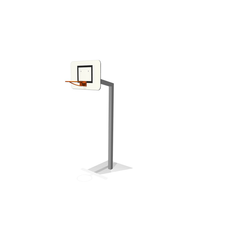 Basketball pole