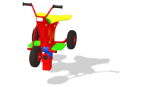 Vippefjær trehjuling 