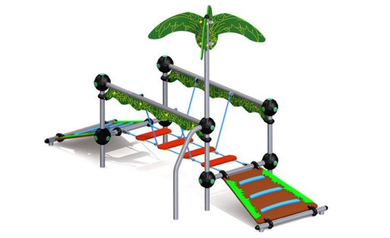 SkySet jungel Hinderløype 8