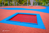 Trampoline for rullestol 