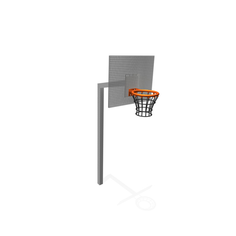 Basketball pole + backboard